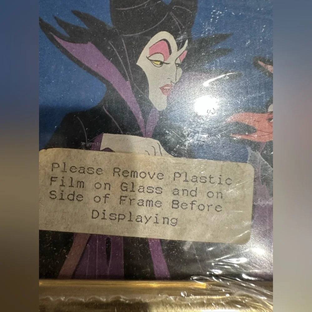 Sleeping Beauty‎ Framed Art with Gold Frame